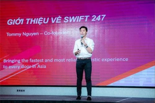 Đồng sáng lập Swift247 - Tommy Nguyễn. Ảnh: VietJet.