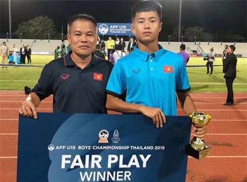 Đội U15 Việt Nam giành giải phong cách ở giải U15 Đông Nam Á