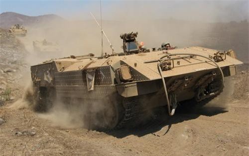 Khám phá xe thiết giáp chở quân hoán cải từ xe tăng T-54/55 chiến lợi phẩm của Israel