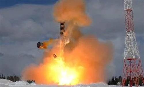 Một vụ thử tên lửa Nga (Ảnh minh họa: Sputnik)