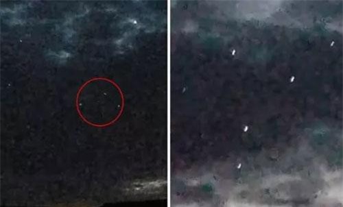 CLIP: Hạm đội UFO bay qua bầu trời Casper, Mỹ