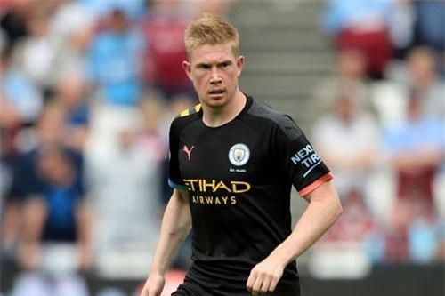 Tiền vệ phải: Kevin de Bruyne (Man City).