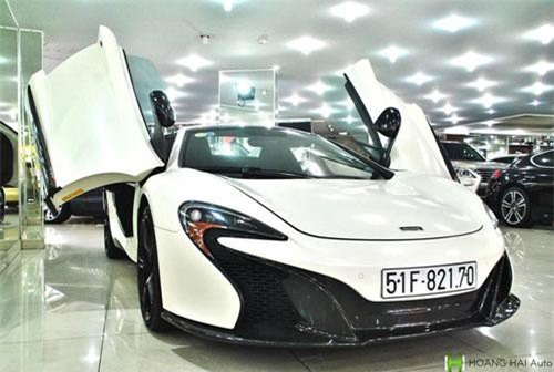 Rao bán siêu xe McLaren 650S Spider của ông Đặng Lê Nguyên Vũ