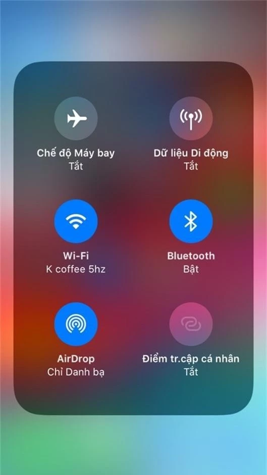 Cách kết nối Wi-Fi và Bluetooth trên iOS 13, không cần truy cập vào Settings