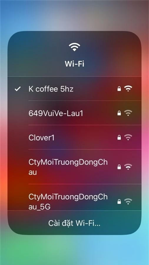 Cách kết nối Wi-Fi và Bluetooth trên iOS 13, không cần truy cập vào Settings