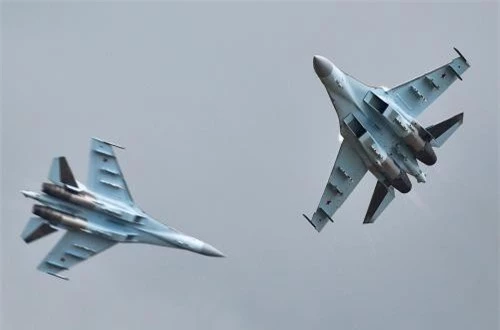 Tiêm kích đa năng thế hệ 4++ Su-35S. Ảnh: Bộ Quốc phòng Nga