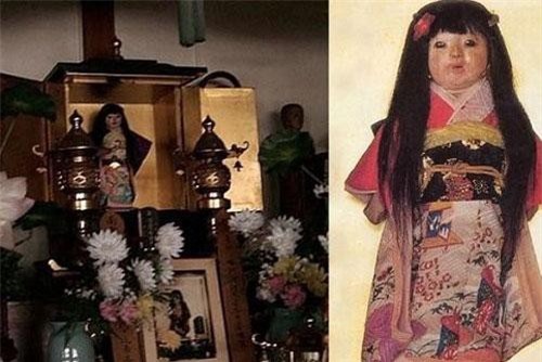 Kỳ lạ chuyện búp bê mọc tóc dài trong ngôi đền cổ ở Nhật Bản