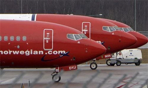 Máy bay của hãng Norwegian. Ảnh minh họa: Reuters.