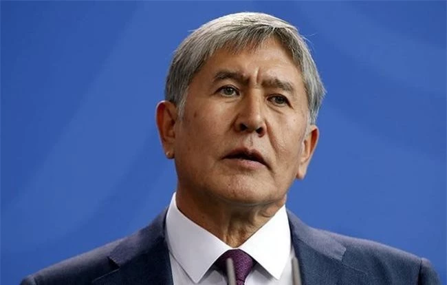 Cựu Tổng thống Kyrgyzstan Almazbek Atambayev. (Ảnh: AP)