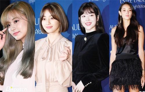 Sự kiện siêu sang quy tụ dàn mỹ nhân: Jihyo lần đầu lộ diện hậu hẹn hò Kang Daniel, bị cả Tzuyu và Sulli làm lu mờ