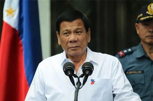 Tổng thống Philippines Rodrigo Duterte. Ảnh: abs-cbn.