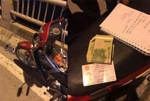 Hà Nội: Thiếu nữ 18 tuổi bỏ lại xe máy trên cầu Vĩnh Tuy, nhảy xuống sông Hồng