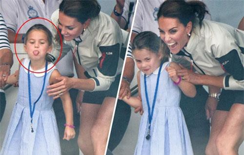 Hé lộ sự thật "giải oan" cho Công chúa Charlotte khi bị chỉ trích là vô lễ sau khoảnh khắc thè lưỡi trước đám đông