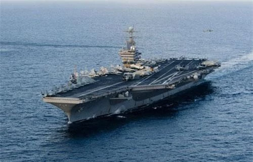 Tàu USS Abraham Lincoln của Mỹ (Ảnh minh họa: AFP)