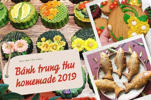 Thị trường bánh Trung thu homemade 2019: Mẫu mã đẹp, giá cả không quá cao nên rất "hút" người mua
