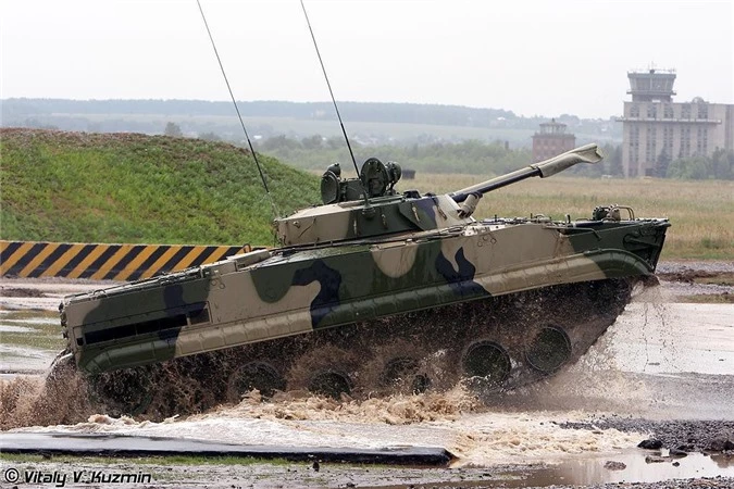 Xe chiến đấu bộ binh BMP-3. Nguồn ảnh: Vitaly-Kuzmin