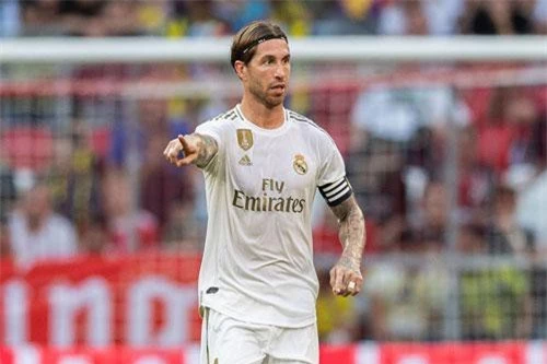 Trung vệ: Sergio Ramos.