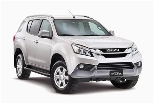 7. Isuzu mu-X (doanh số: 59 chiếc).