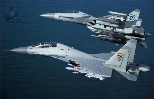 Tiêm kích hạm J-15S - phiên bản 2 chỗ ngồi của "cá mập bay" J-15. Ảnh: China Defence.