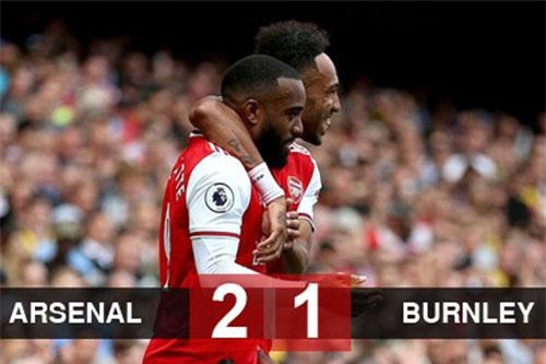 Arsenal 2-1 Burnley: Ceballos lập cú đúp kiến tạo, Arsenal tạm lên ngôi đầu bảng