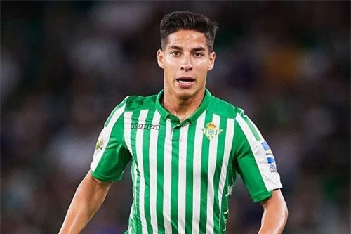 5. Diego Lainez (Real Betis, 19 tuổi).