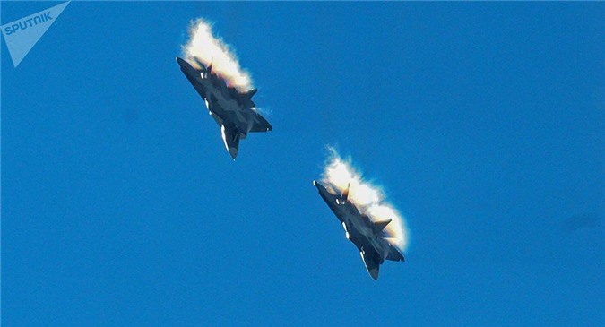 Nga ra mắt phiên bản xuất khẩu siêu tiêm kích Su-57 ở triển lãm MAKS