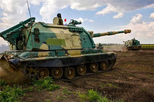 Mãn nhãn “đại pháo” 2S19M1 152mm của Nga