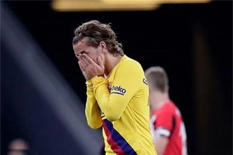  Griezmann có một trận đấu mờ nhạt