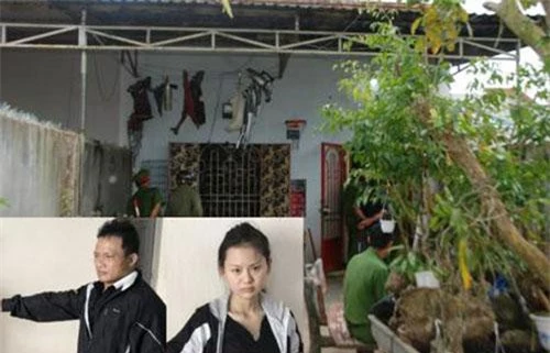 Đối tượng Trần Quang Hiển, Trịnh Thị Ngọc và căn nhà xảy ra trọng án
