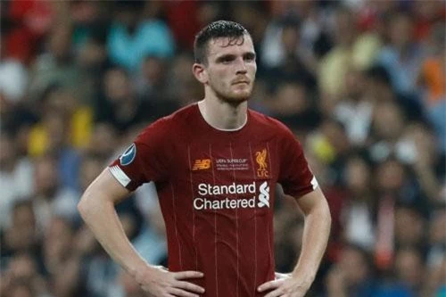 Hậu vệ trái: Andrew Robertson (Liverpool).