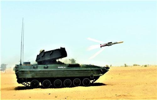 Uy lực đáng gờm của tên lửa chống tăng NAG Ấn Độ