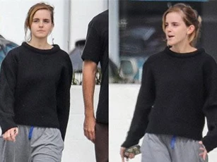 Emma Watson tự tin để mặt mộc dạo phố, nhan sắc lên hương sau thời gian dài xuống sắc gây chú ý lớn