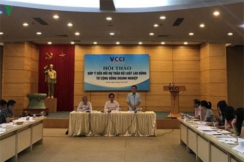 Doanh nghiệp băn khoăn điểm gì trong dự Luật lao động sửa đổi?