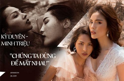 Hoa hậu Kỳ Duyên ngày càng bạo dạn nói lời mật ngọt với "người tình tin đồn" mặc kệ thị phi yêu đồng tính