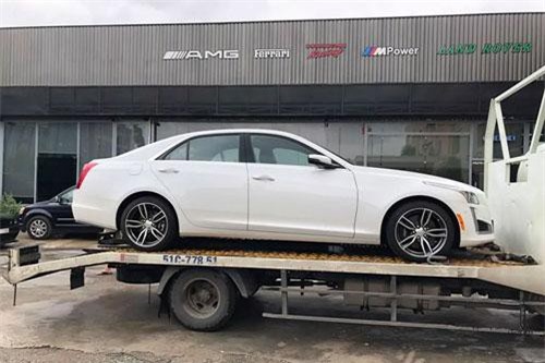 Cadillac CTS V-Sport 2019 cập bến Việt Nam, quyết 'đấu' BMW 5 Series, Mercedes-Benz E-Class