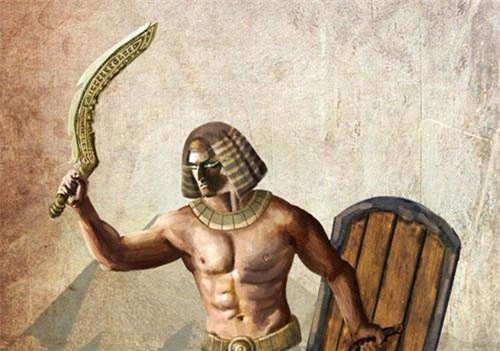 Sức mạnh thanh kiếm cong huyền thoại của đế chế Ai Cập cổ đại