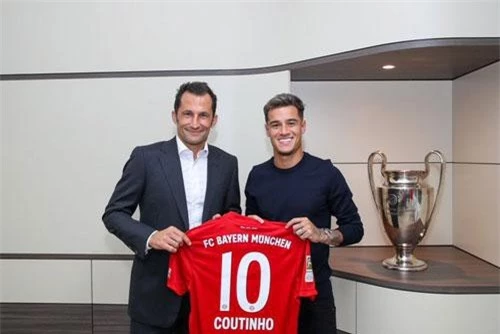 Coutinho ra mắt Bayern Munich