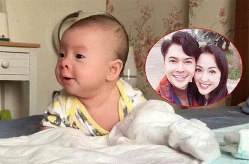 Nam Cường bất ngờ khoe ảnh con trai thứ hai, đặc biệt gương mặt rất giống mẹ
