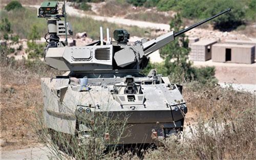 Lộ diện Carmel - xe chiến đấu tương lai của Israel