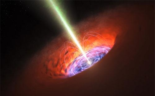 Hiện tượng lạ: Hố đen siêu nặng giữa Dải Ngân hà phát sáng bất thường