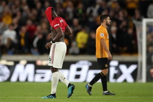 Pogba gây thất vọng khi thi đấu nhạt nhòa và đá hỏng phạt đền.