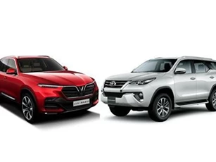 So sánh VinFast Lux SA 2.0 với Toyota Fortuner