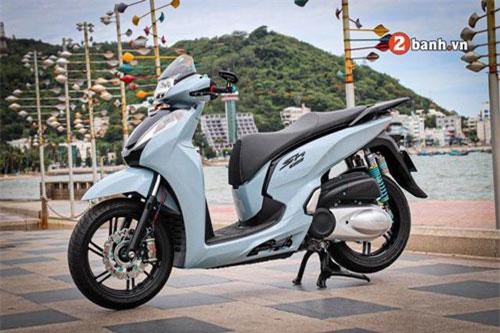 Mãn nhãn ngắm Honda SH 300i độ diện mạo siêu chất của biker xứ biển