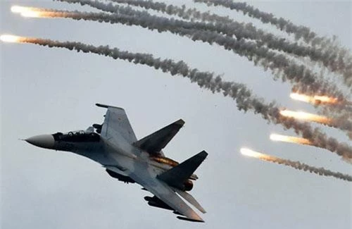 Chiến cơ Su-30SM tham gia Aviadarts 2019. (Ảnh: Sputnik) Chiến cơ Su-30SM tham gia Aviadarts 2019. (Ảnh: Sputnik)