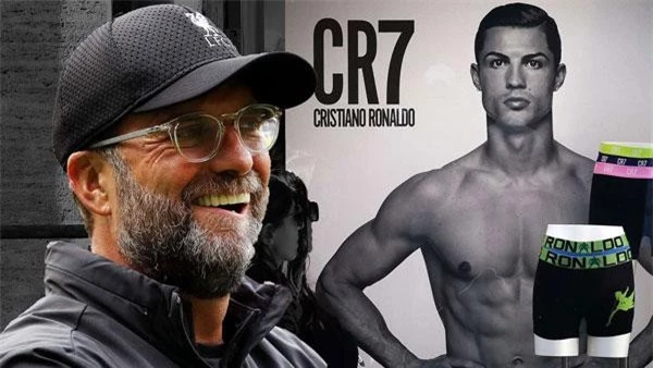 HLV Klopp tiết lộ về chiếc quần lót nhãn hiệu CR7 trước trận chung kết cúp C1