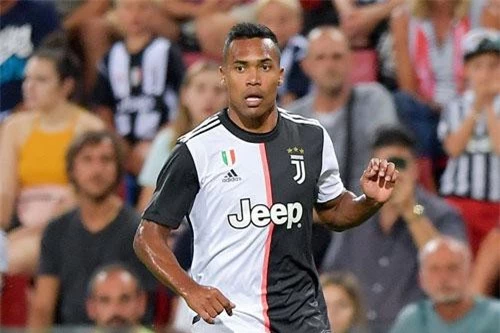 Hậu vệ trái: Alex Sandro.