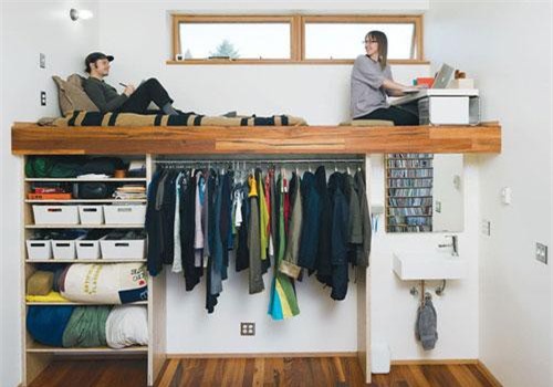 Những giải pháp lưu trữ quần áo sáng tạo dành riêng cho không gian nhỏ
