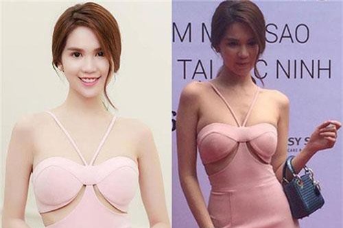 Ngỡ ngàng body lúc căng đầy lúc teo tóp của Ngọc Trinh