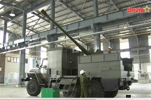 Pháo tự hành PTH85D44-VN18 “made in Vietnam” mạnh cỡ nào?
