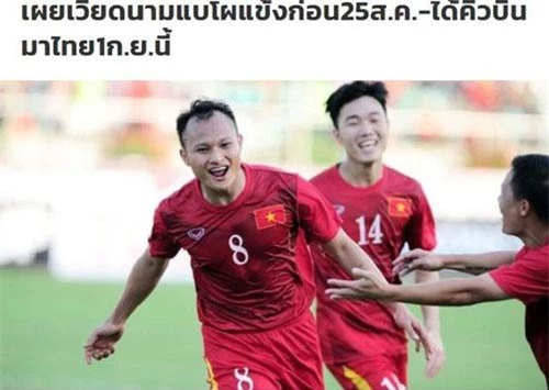 Một vài trụ cột của đội tuyển Việt Nam dính chấn thương trước thềm trận đấu với Thái Lan